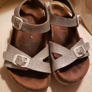 Girls glitter birkenstocks